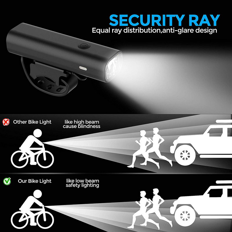 Bicycle LED Headlight Outdoor Mountain Waterproof Rechargeable BKE400picture3
