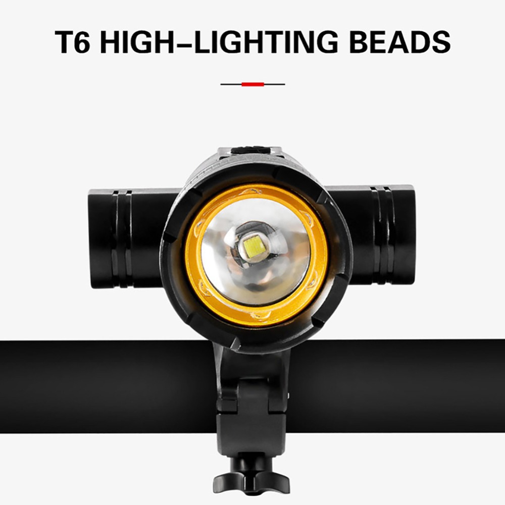 New Powerful USB Rechargeable Adjustable Bike Head Light BKE420picture2