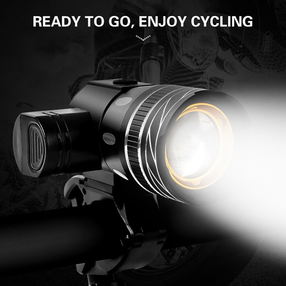 New Powerful USB Rechargeable Adjustable Bike Head Light BKE420picture6
