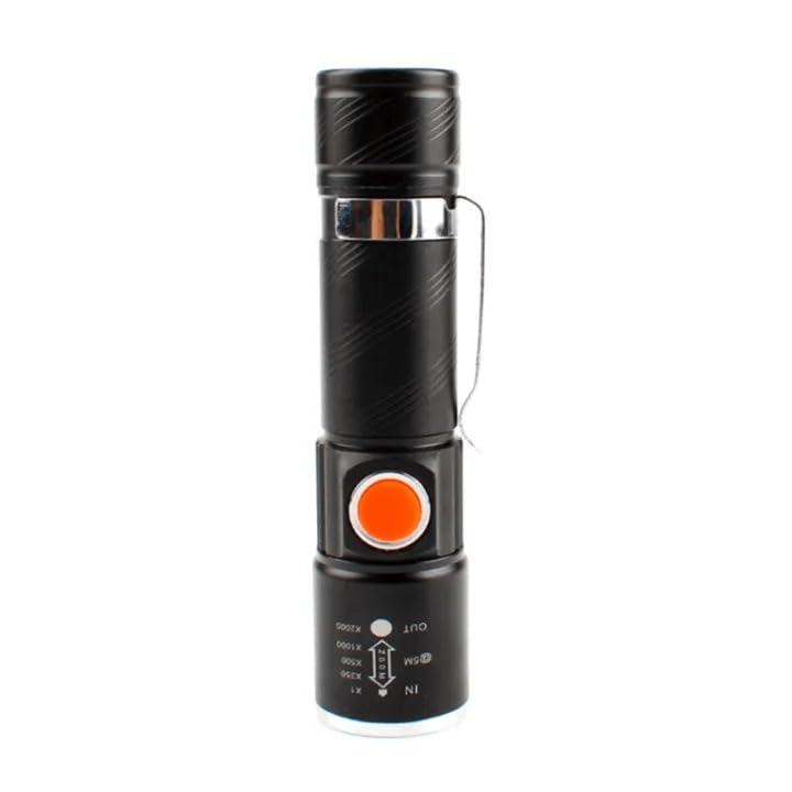Portable USB Rechargeable Outdoor Waterproof LED Flashlight FSH1060