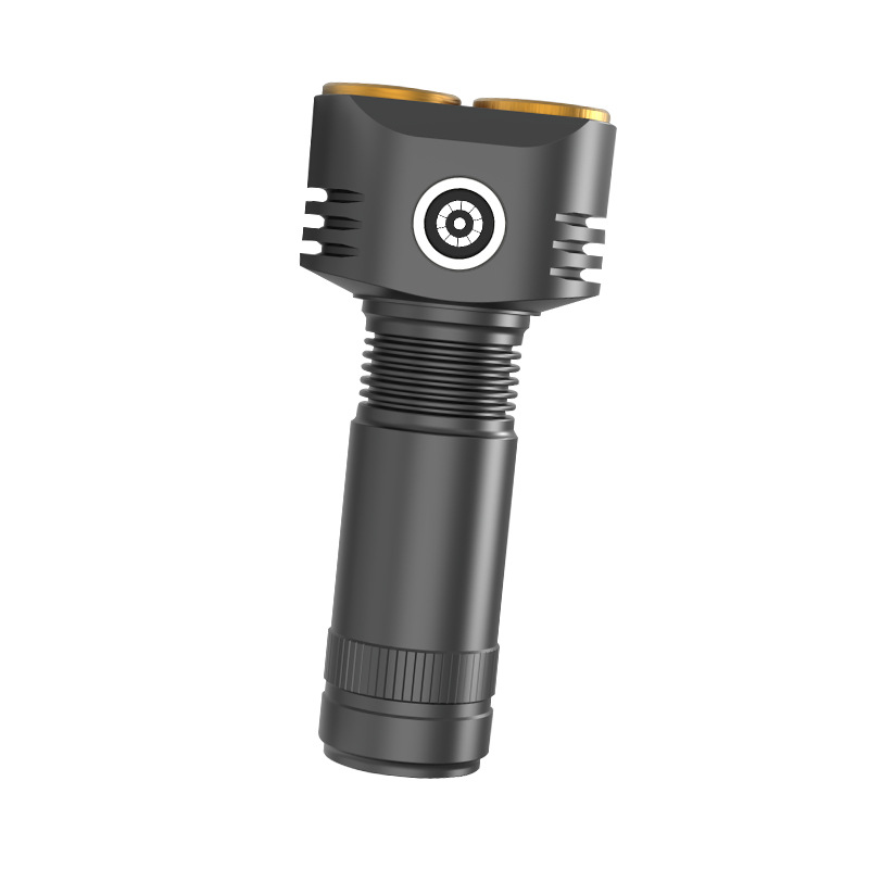 Mini 6LED Rechargeable Aluminum Flashlight FSH1090