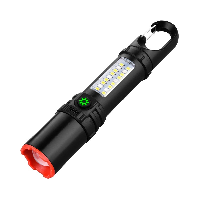 Outdoor High Brightness Waterproof LED Rechargeable Telescopic Focusing Flashlight FSH1100