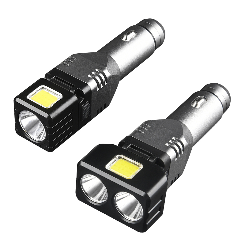 Emergency Rotation Car Rechargeable Small LED Multifunctional Mini Flashlight FSH1130