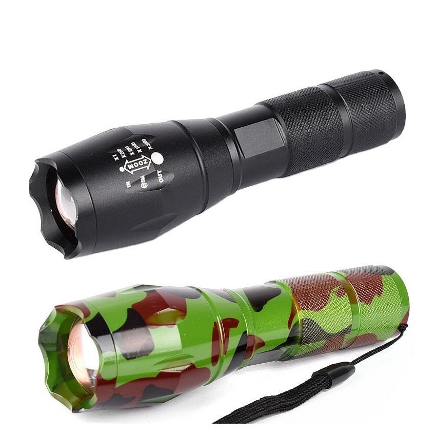 Aluminum Mini Super Bright  Xml T6 Zoom LED Flashlight FSH1140