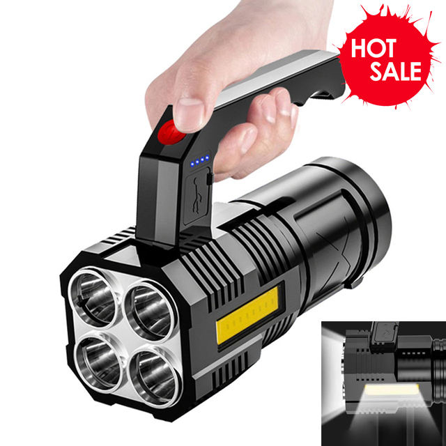 Super Bright COB LED Powerful Flashlight Searchlight FSH1150