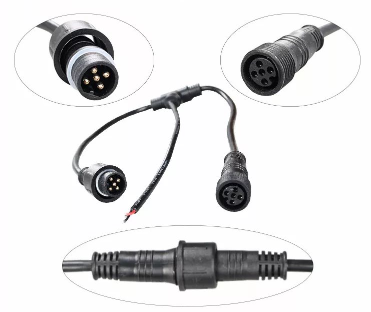 Waterproof 12V 3D 30mm DMX Pixel LED Meteor Shower Light MTE110picture5