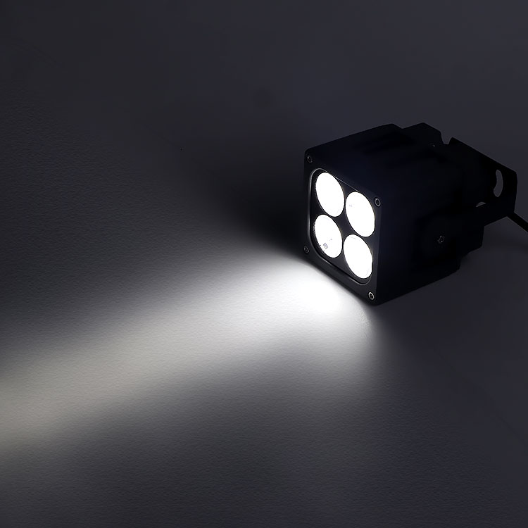 Outdoor Mini Square 12W LED Flood Light SMD Chip with Aluminum Body IP65 Architectural Lighting for Landscape
