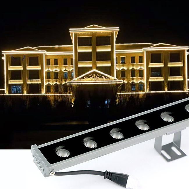 IP65 Waterproof 18W 24W Building Facade Lighting LED Wall Washer WW1080