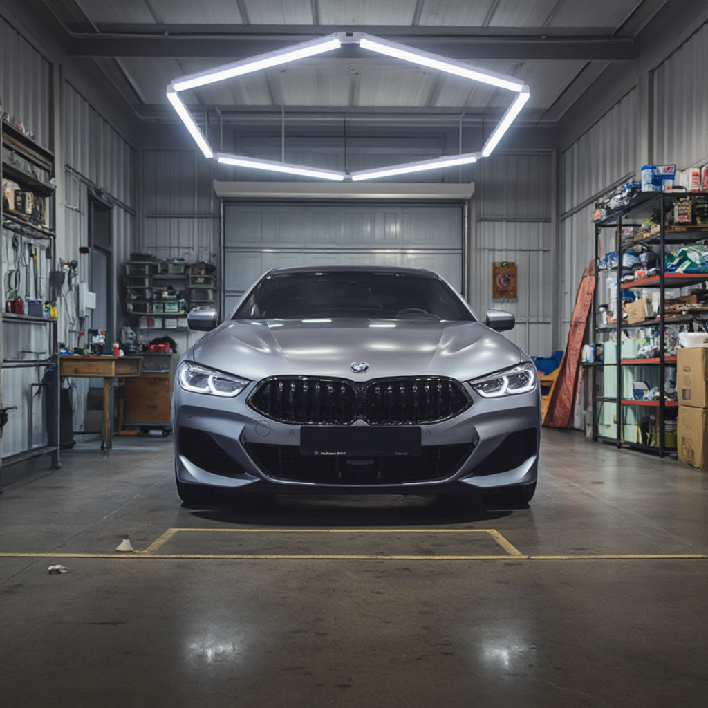 Ceiling Mount LED Garage-Hexagon Work Lights HEX140picture3