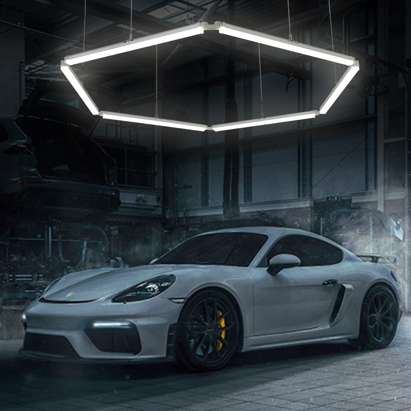 Ceiling Mount LED Garage-Hexagon Work Lights HEX140picture5