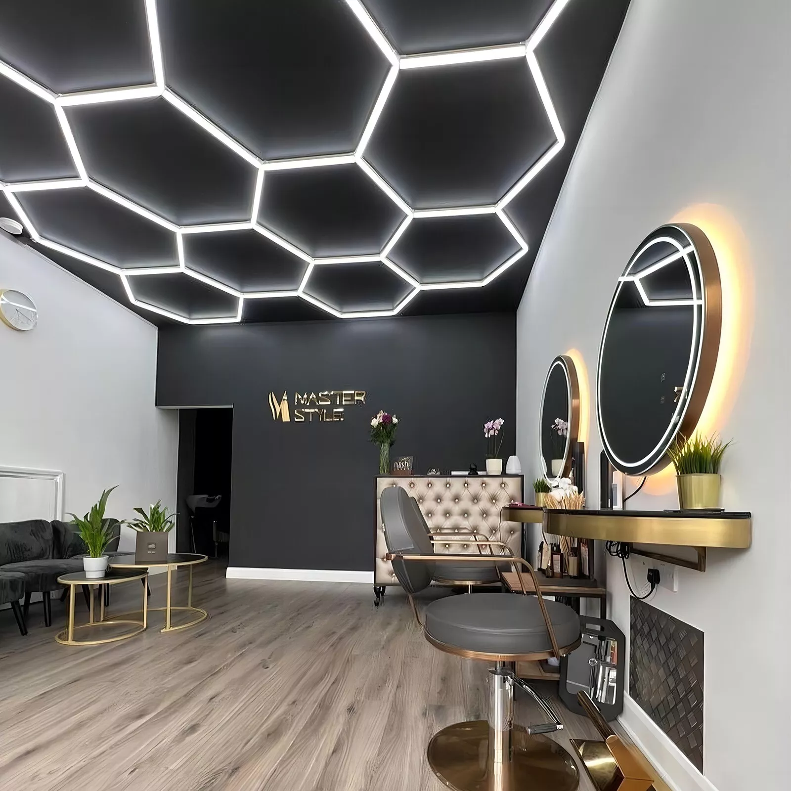 Modern Design Hexagon LED Garage Light HEX170picture4