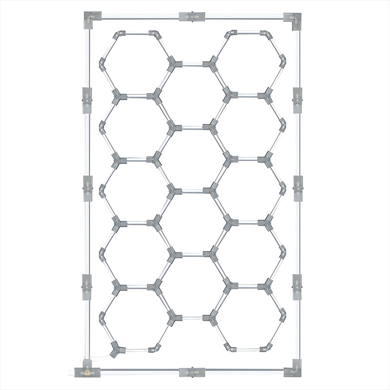 672w Honeycomb Customized Garage Hex Hexagonal LED Lights HEX200picture2