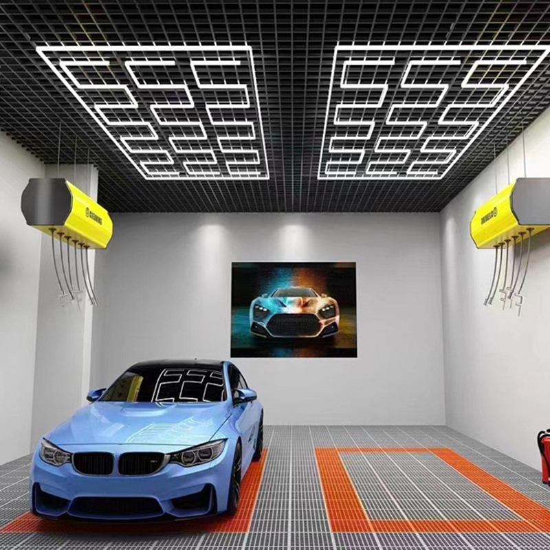 672w Honeycomb Customized Garage Hex Hexagonal LED Lights HEX200picture4