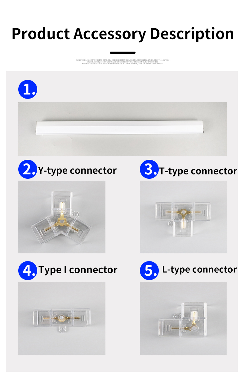 Styling Ho<i></i>neycomb LED Strip Light  Modern Ceiling Lights LED Work Light for Auto Detailing Shop Garage Customisable