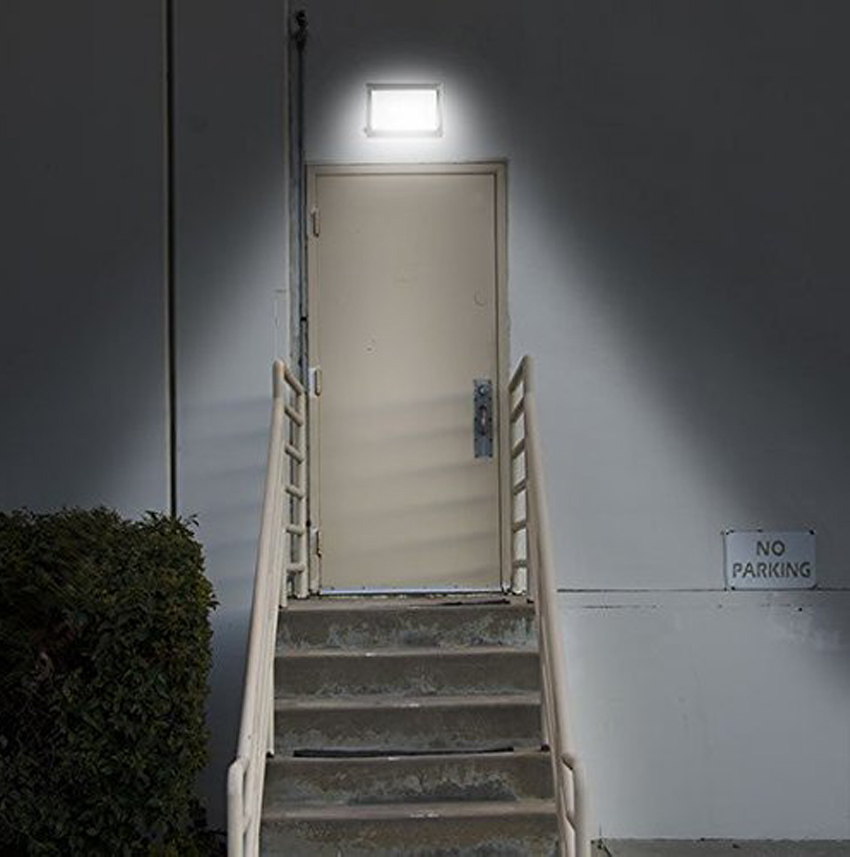 ETL DLC TUV Listed Low Power Led Wall Pack Lighting Slim Wall Pack