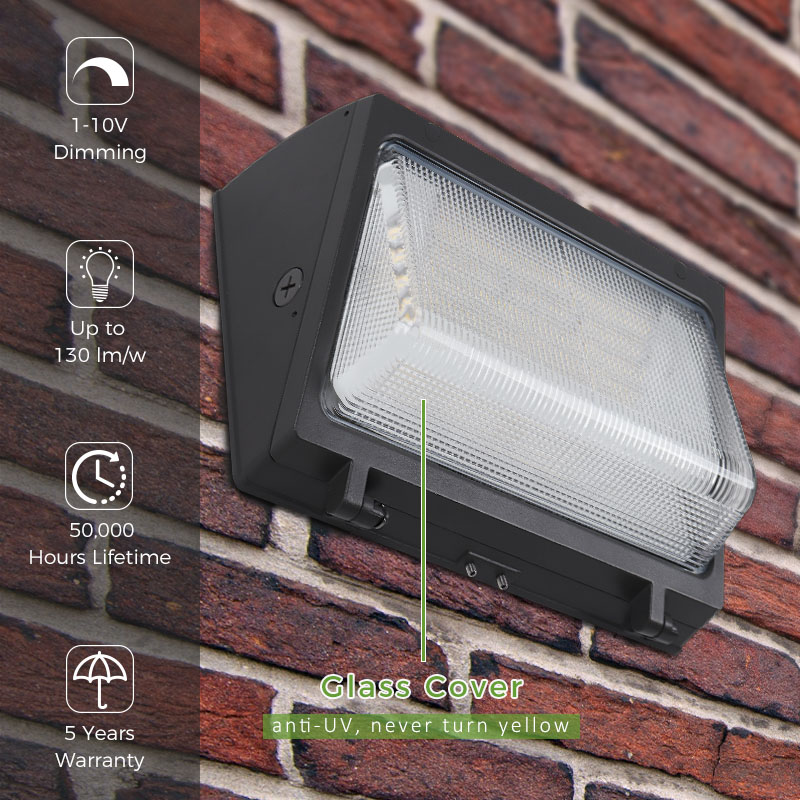IP65 347V 120W LED Slim LED Wallpack Lights WPL160picture3
