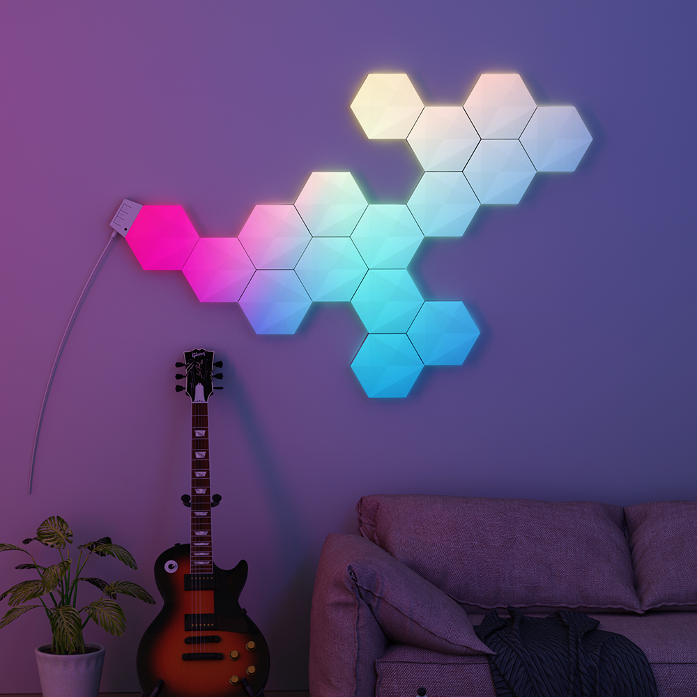 DIY IR App Control Multi Color RGB Hexagon Light HEX210picture3