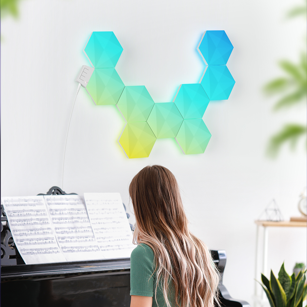 DIY IR App Control Multi Color RGB Hexagon Light HEX210picture4