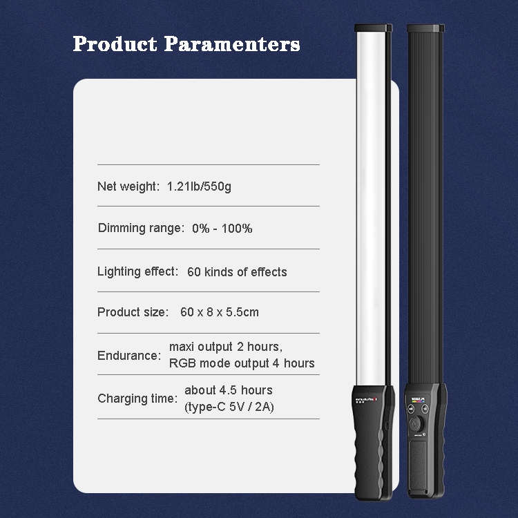 Photography LED RGB Light Handheld Video Light Wand Stick PHT140picture6