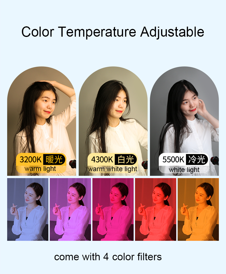160 LED Bi-Color Video Light Metal Photo Video Studio Lighting PHT180picture2