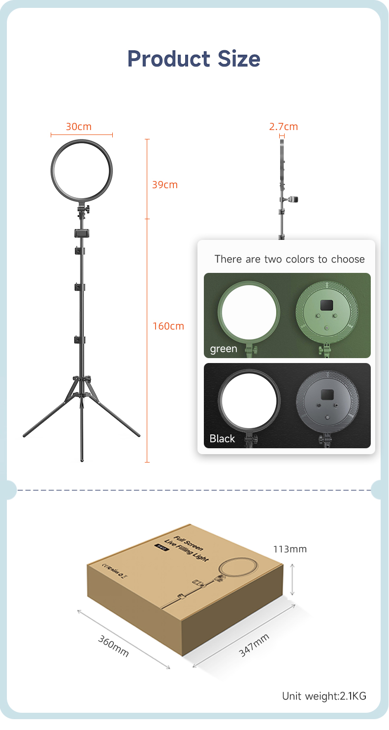 LED Video Soft Light Panel for Professio<i></i>nal Use in Studio Photography Live Streaming and High-Quality Video Conferencing