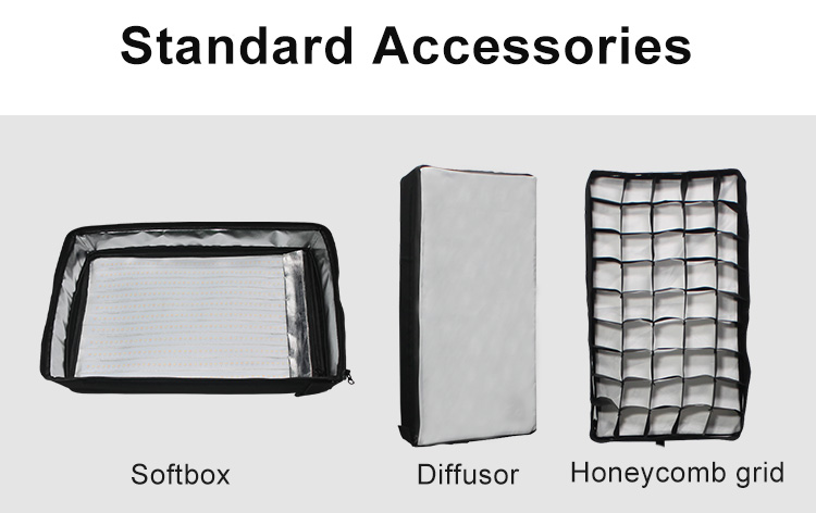 Dimmable Bi-color Flexible Soft Light Mat Photographic Lighting LED Video Light