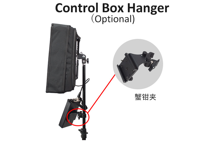 Portable Photographic Lighting Studio Flexible Mat Video Light With Softbox Kit