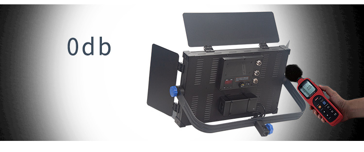 Videography Equipment DMX/ Remote LED Studio Panel Light with Barndoor