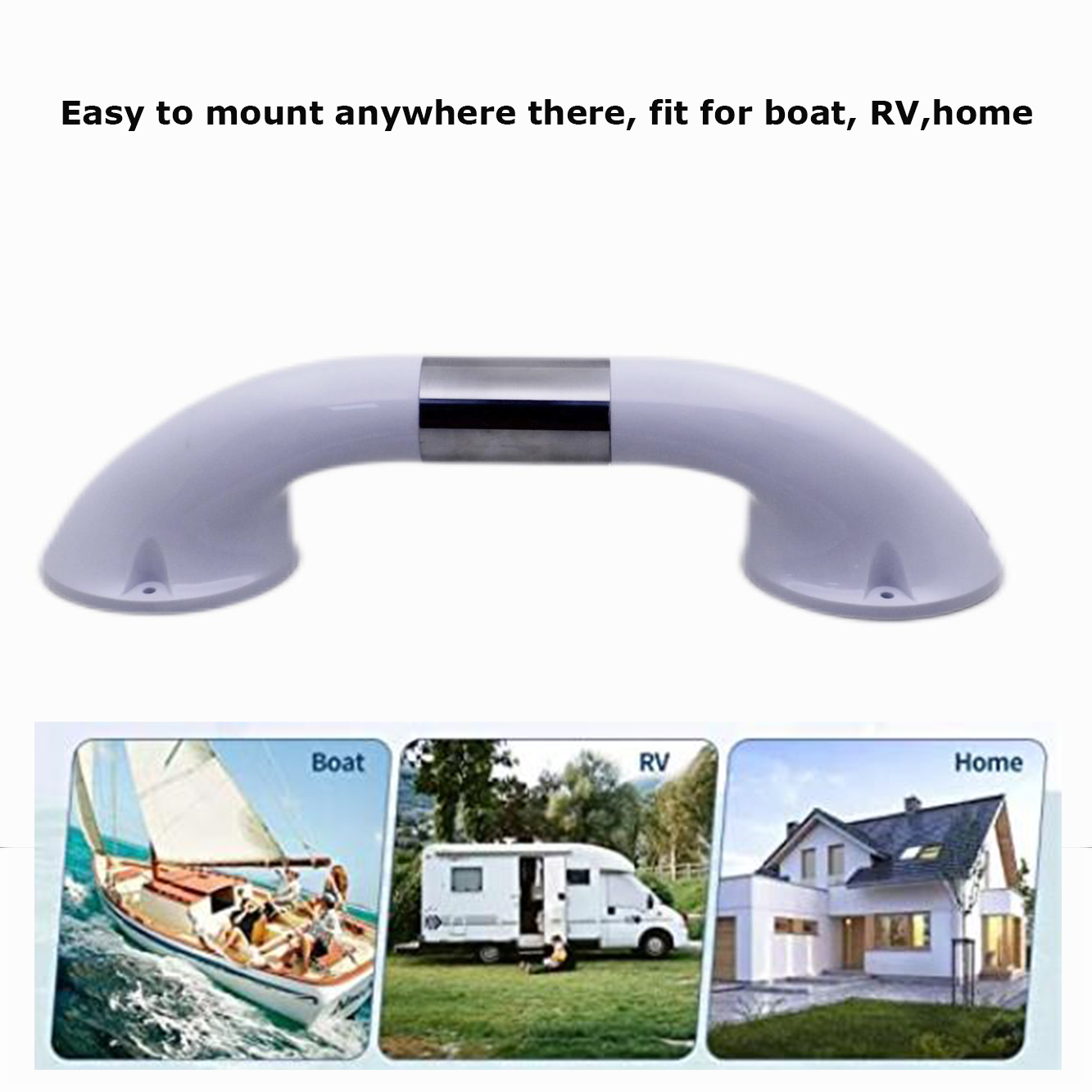 Boat Parts Stainless Steel Oval Handrail for Marine Boat Yacht HAD150picture6