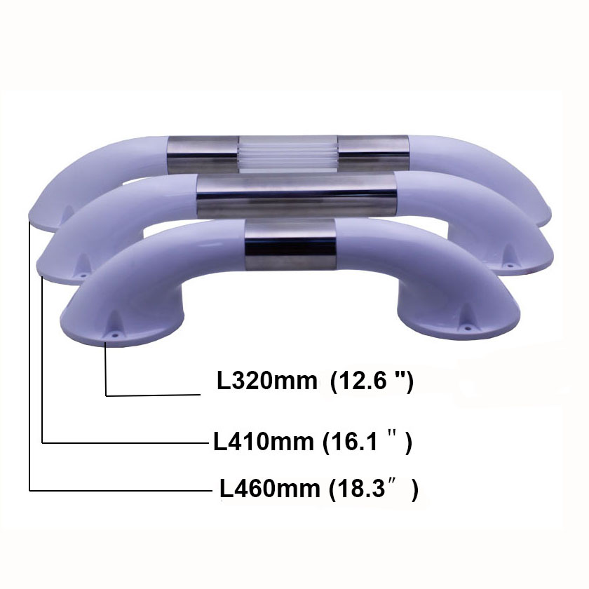 White Color Lighted Handrail for Motorhome Caravan or Yacht HAD160picture3