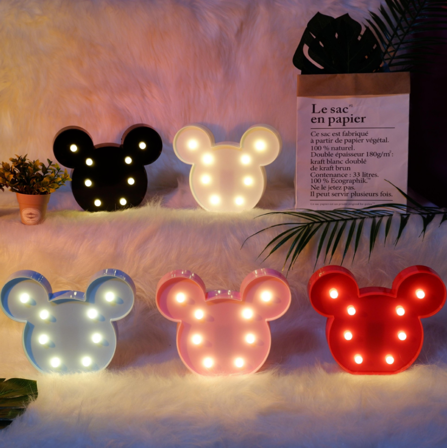 Mickey Mouse Shaped Battery Operated Marquee Letter Light MAQ170picture2