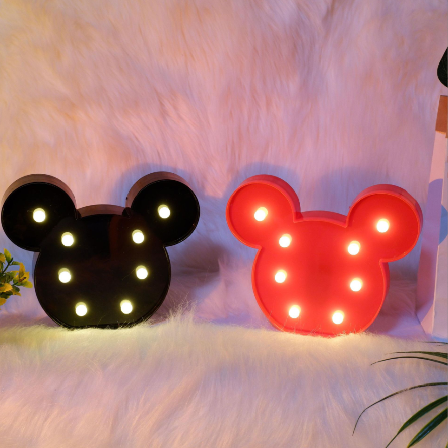 Mickey Mouse Shaped Battery Operated Marquee Letter Light MAQ170picture3