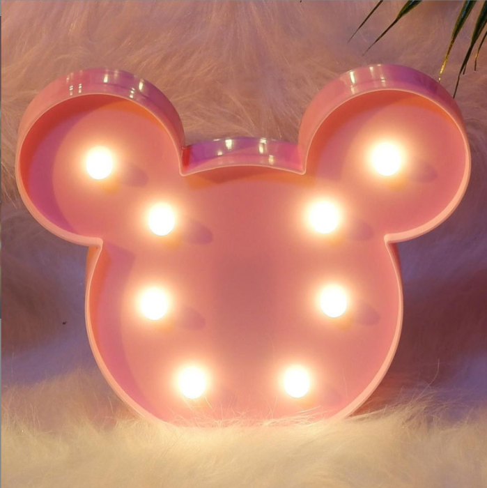 Mickey Mouse Shaped Battery Operated Marquee Letter Light MAQ170picture5