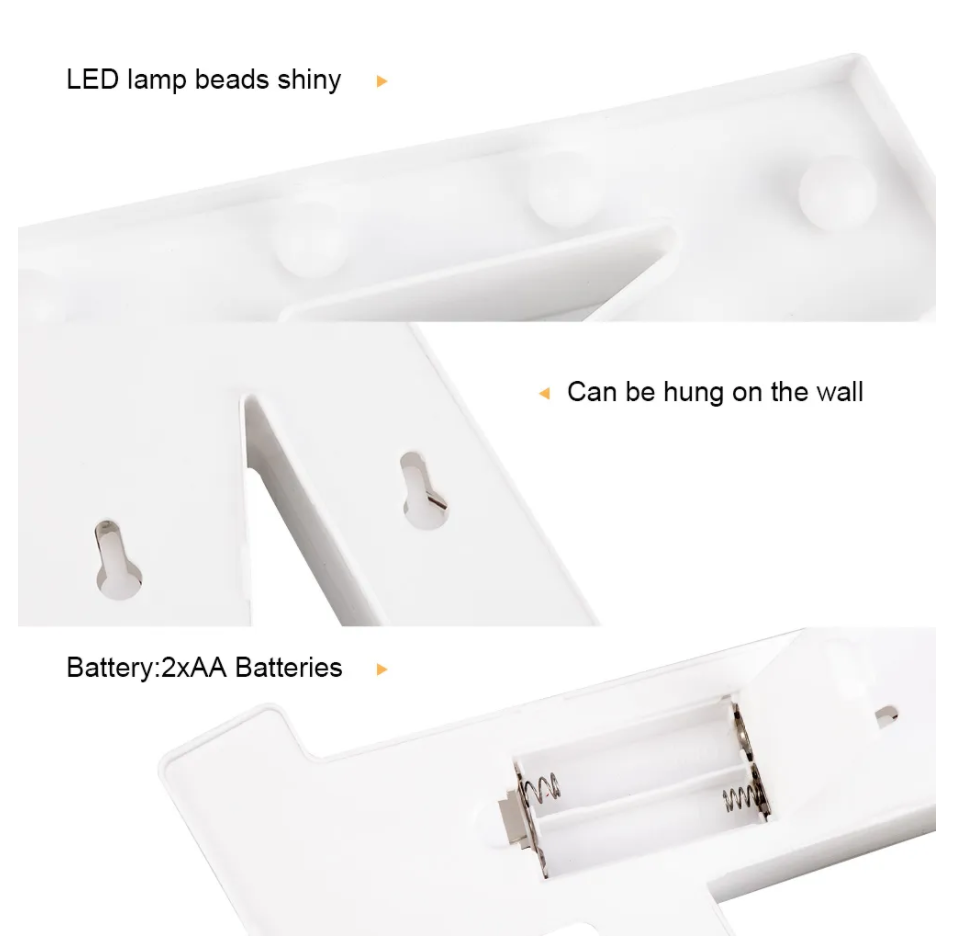 Car Shaped Battery Operated Marquee Letter Light MAQ190picture6