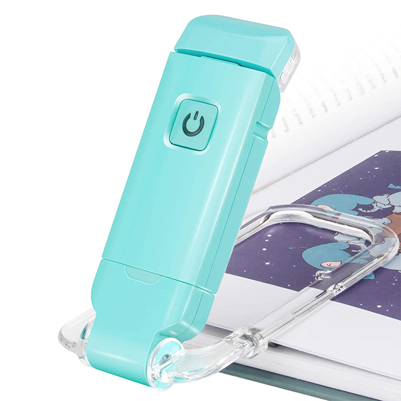 Modern USB Mini Eye Protection Foldable Clip Portable LED Battery Book Light BOK1900picture3