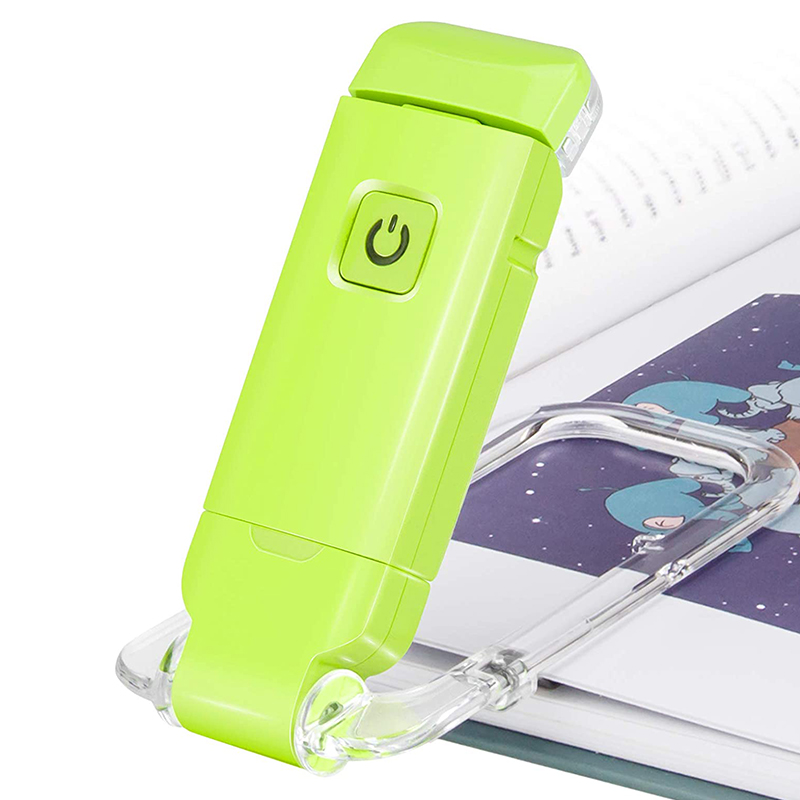 Modern USB Mini Eye Protection Foldable Clip Portable LED Battery Book Light BOK1900picture4