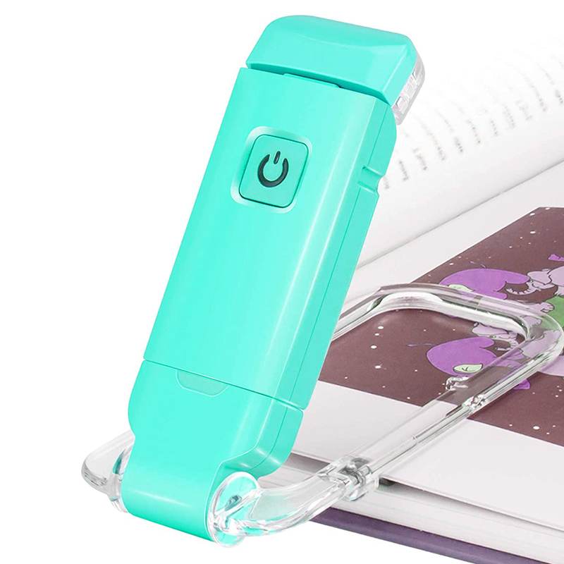 Modern USB Mini Eye Protection Foldable Clip Portable LED Battery Book Light BOK1900picture5