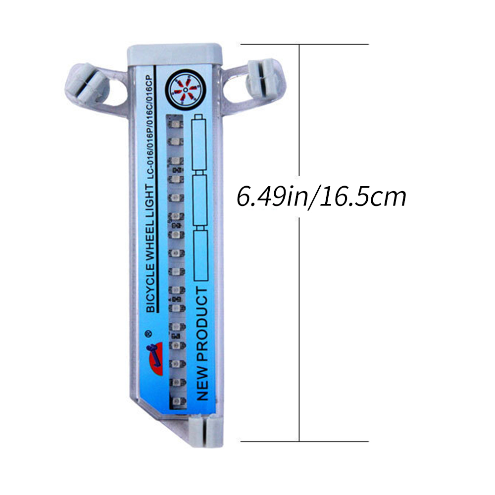 Double Sided Colorful LED Indicator Lights for Bike Wheel Mountain Bike Warning Tire Signal Wheel Lights