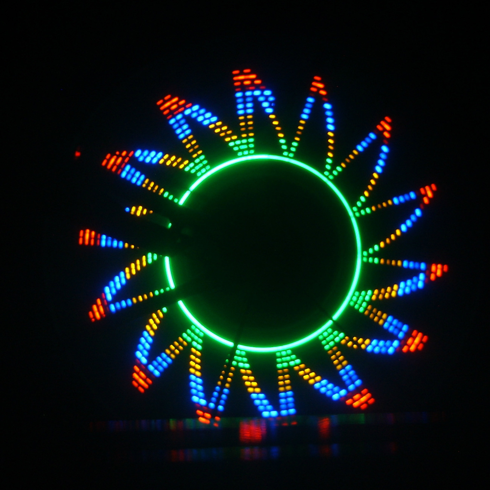 Double Sided Colorful LED Indicator Lights for Bike Wheel Mountain Bike Warning Tire Signal Wheel Lights
