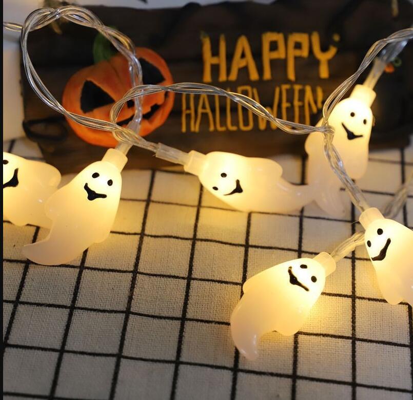 USB LED Hanging Halloween Decor Battery Pumpkin/Ghost/Spider/Skull Lantern Lamp HWL2300picture5