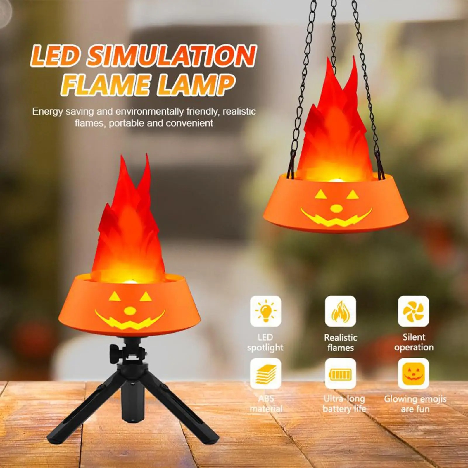 Flickering Flame Lights Festival Fake Fire LED Light HWL2400picture3