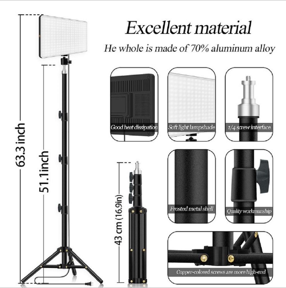 LED Photography Video Light Camera Lamp Light Photo Lighting PHT450picture2