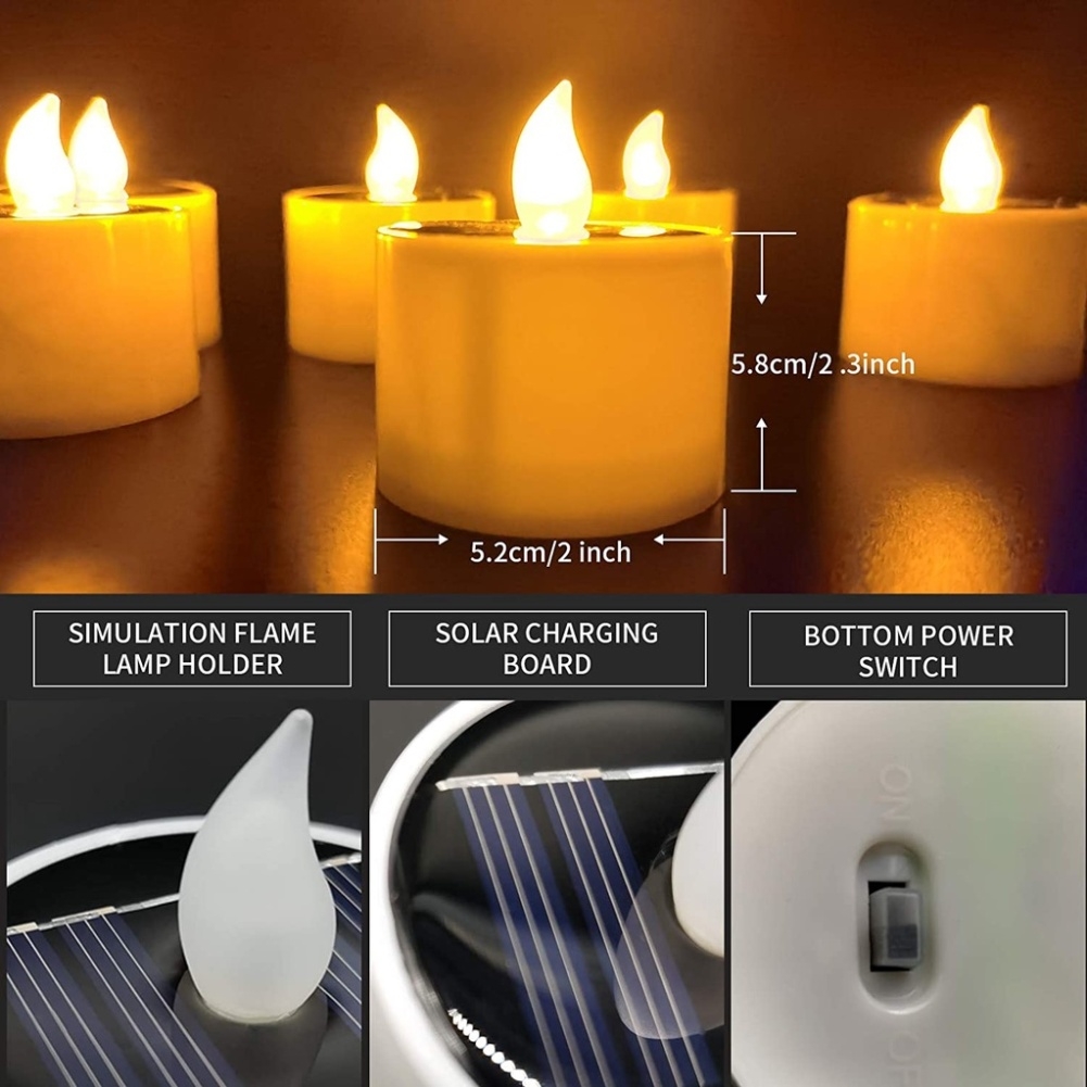 Solar Waterproof LED Candle Light CAD290picture4