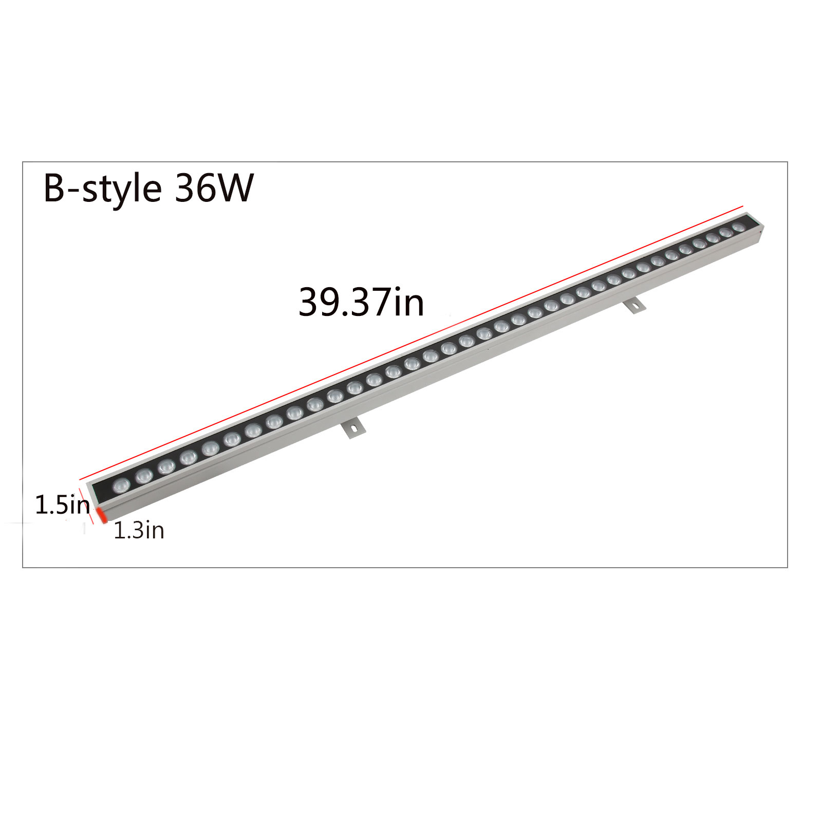 IP65 DC 24V Exterior 36W Outdoor LED Wall Washer WW1120picture2