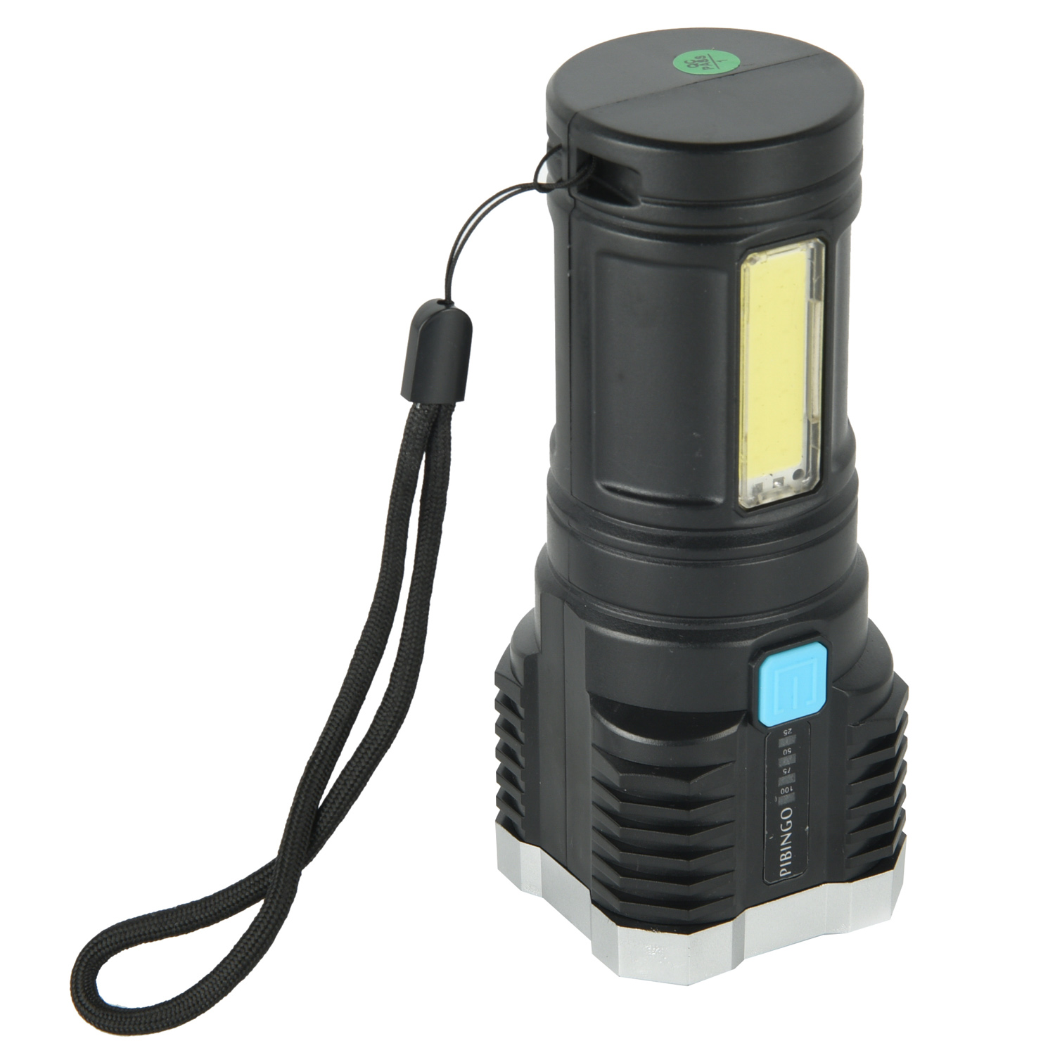 4 Modes 500LM Handy Torch Waterproof Battery Super Bright Rechargeabe LED Flashlight FSH1200