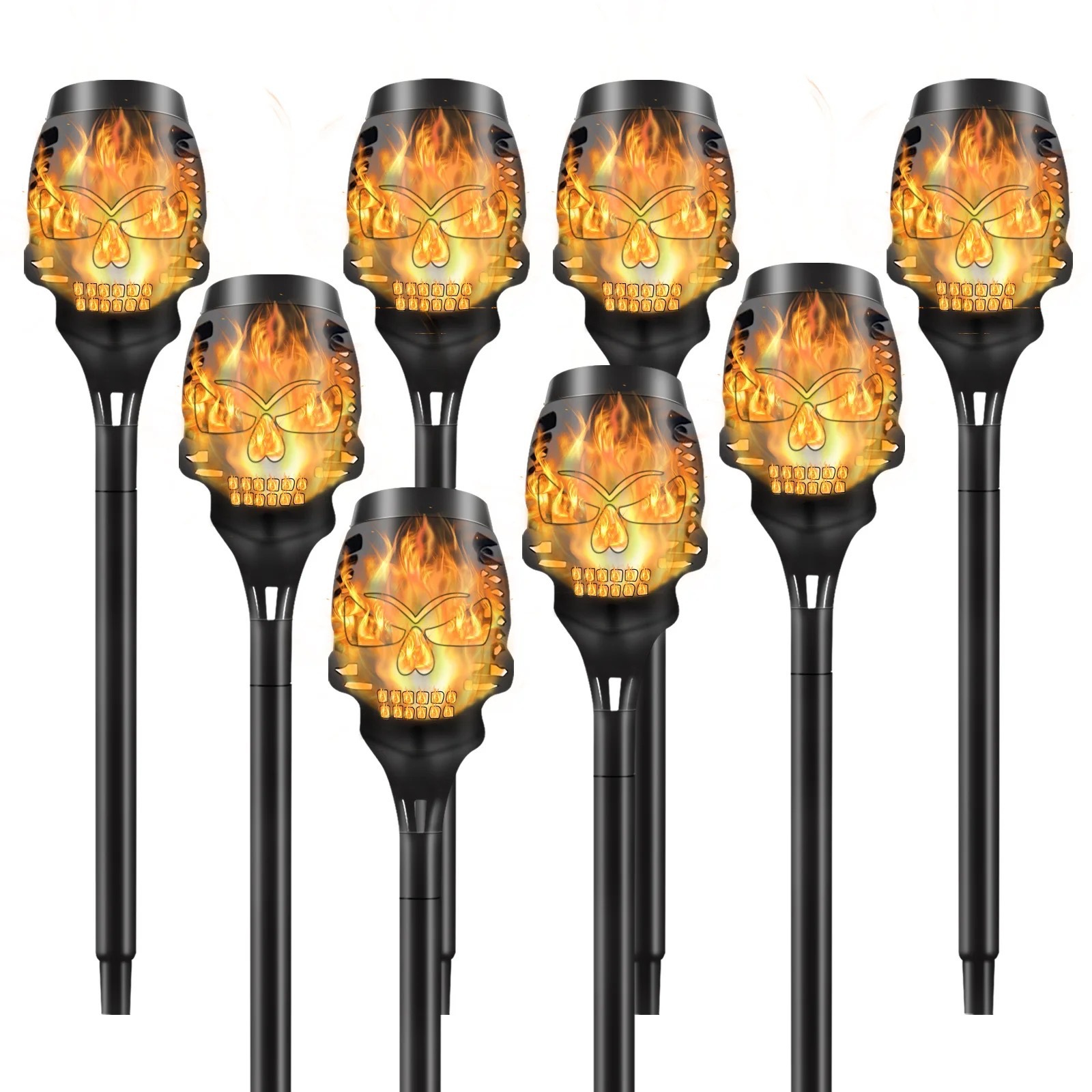 Halloween Atmosphere Solar Flame Garden Lights SFM150picture6