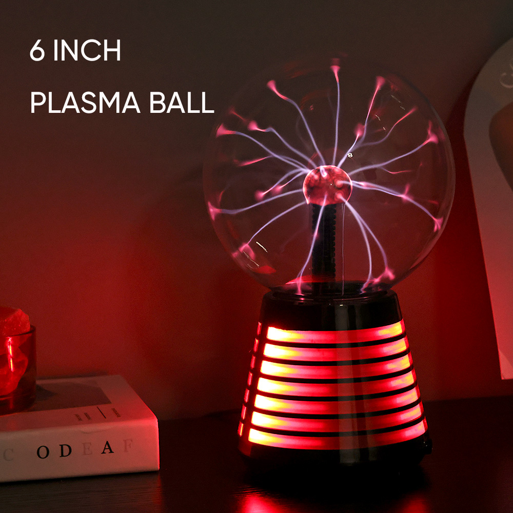 Novelty Sound Light Control Magic Light Night Home Decor 8 Inch Electra Plasma Ball PLA500picture3