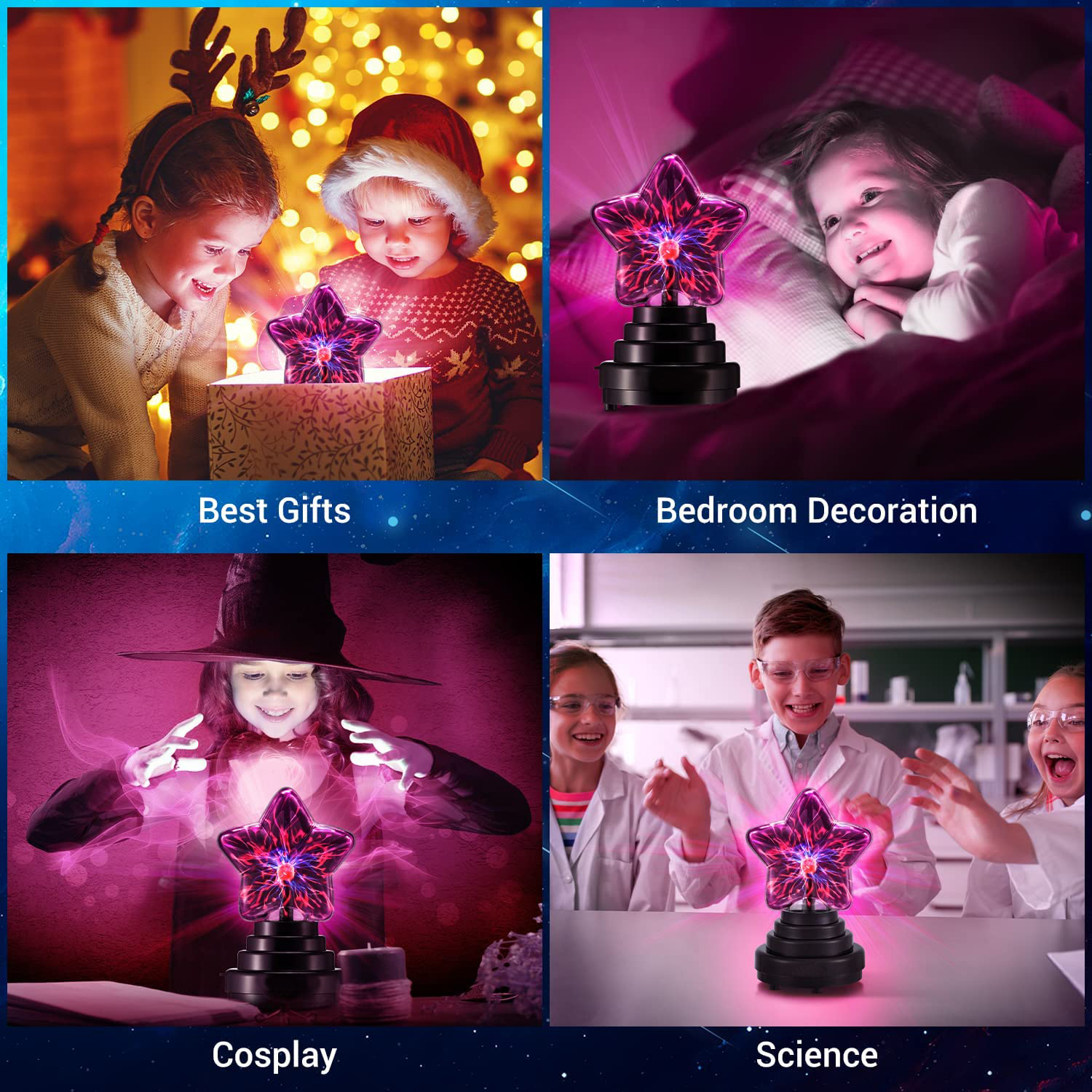 3 Inch Mini Safety Voltage Touch Sensitive Magic Decor Bedroom Plasma Light PLA600picture3
