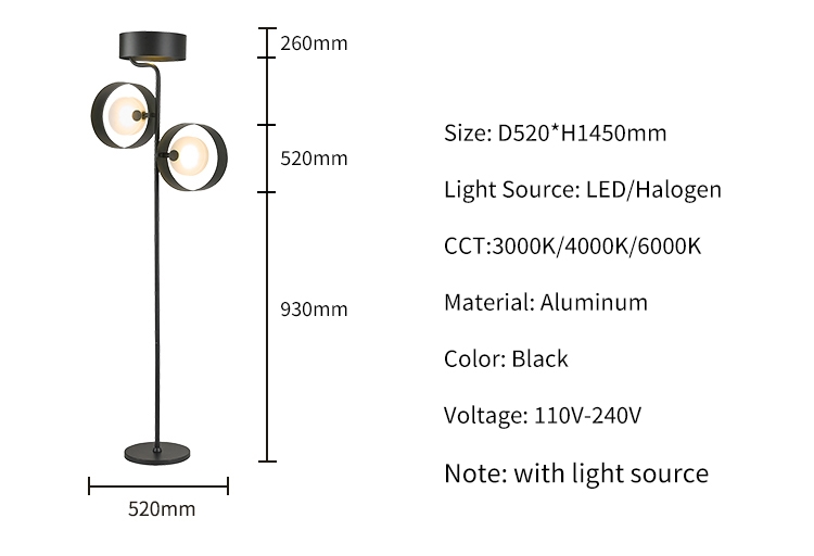 Lamp Hotel Stand Lights Standing Floor Lamps for Home