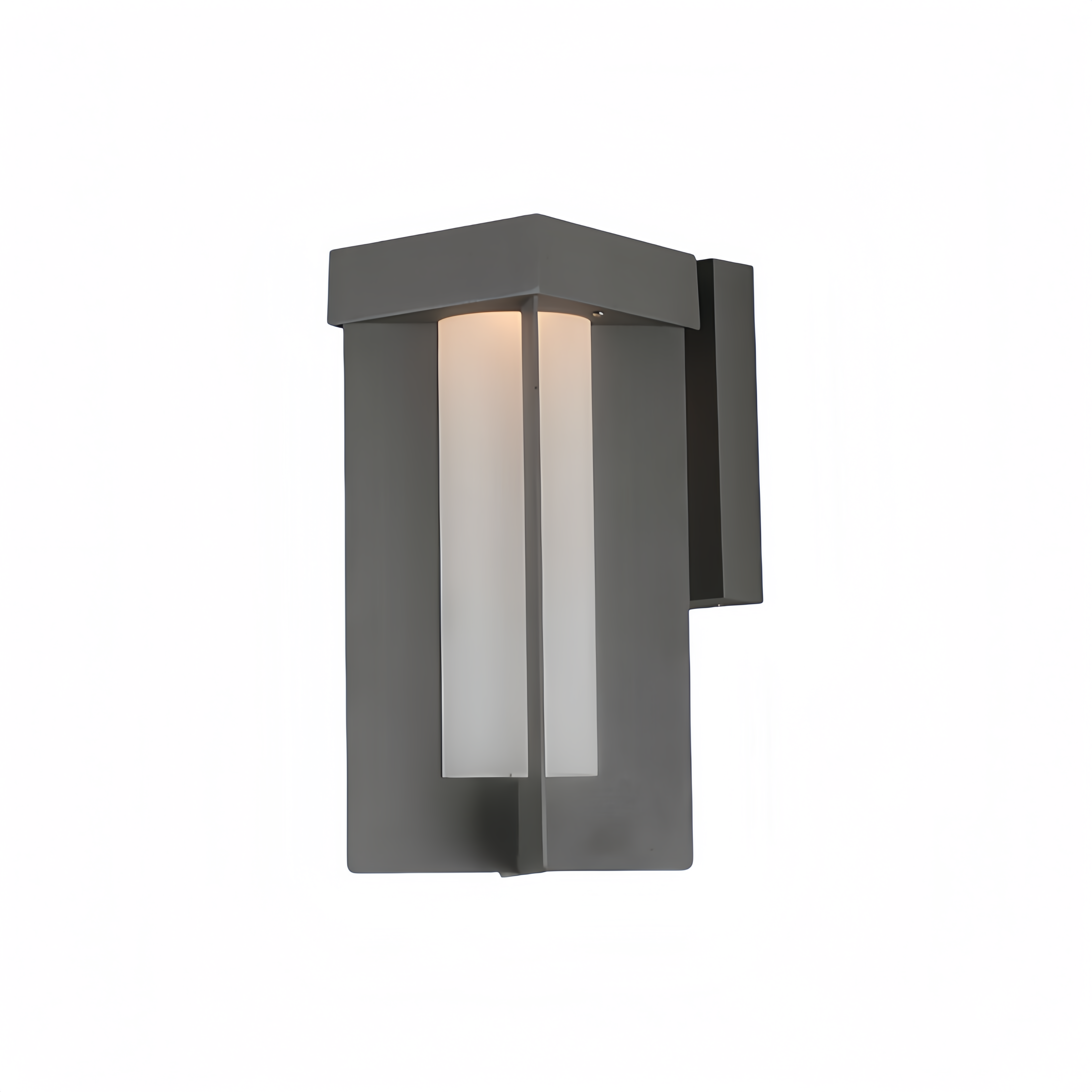 15W Outdoor Modern Square Frosted Glass LED Wall Lamp WL4910
